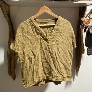 PACT Gauze Women’s V neck blouse